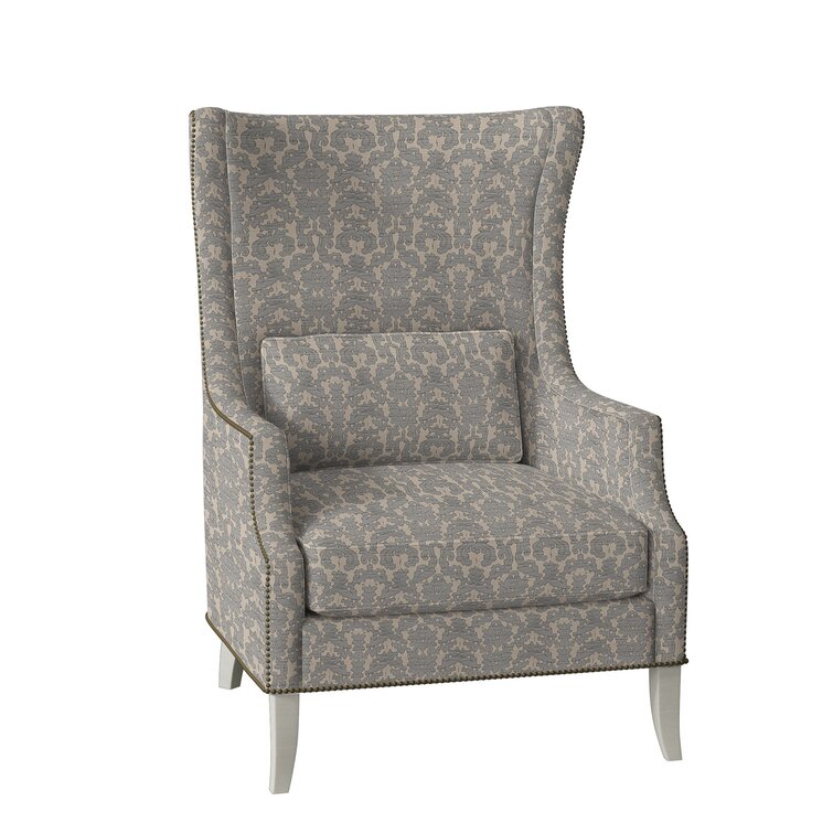 Bernhardt Mona Upholstered Wingback Chair Reviews Wayfair